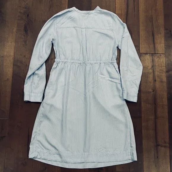 GAP Maternity Tie Front Shirt Dress - Picture 3 of 5